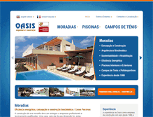 Tablet Screenshot of oasis-algarve.com